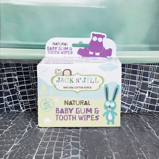 Baby gum & tooth wipes 25 individually wrapped wipes CLEARANCE