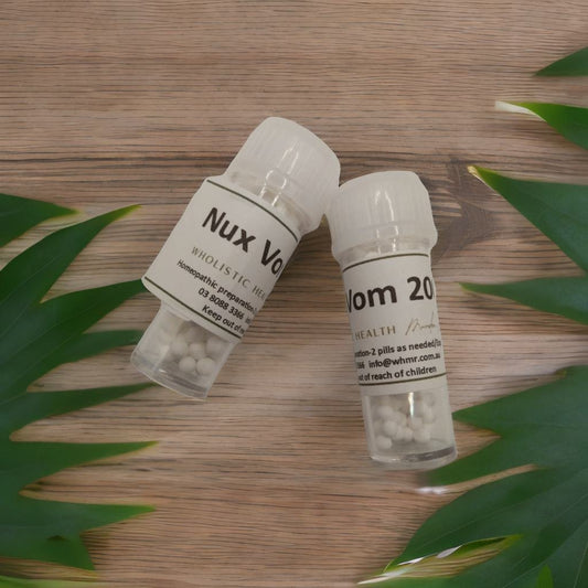 Falling asleep remedy - Nux Vom