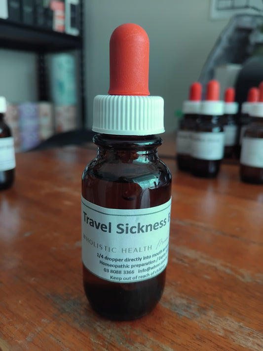 Homeopathic Travel sickness blend